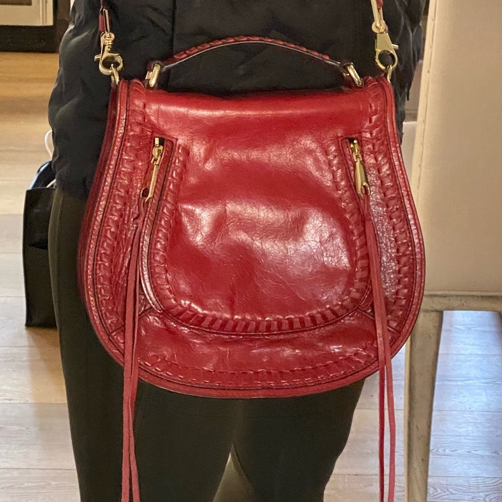 Beautiful leather crossbody bag